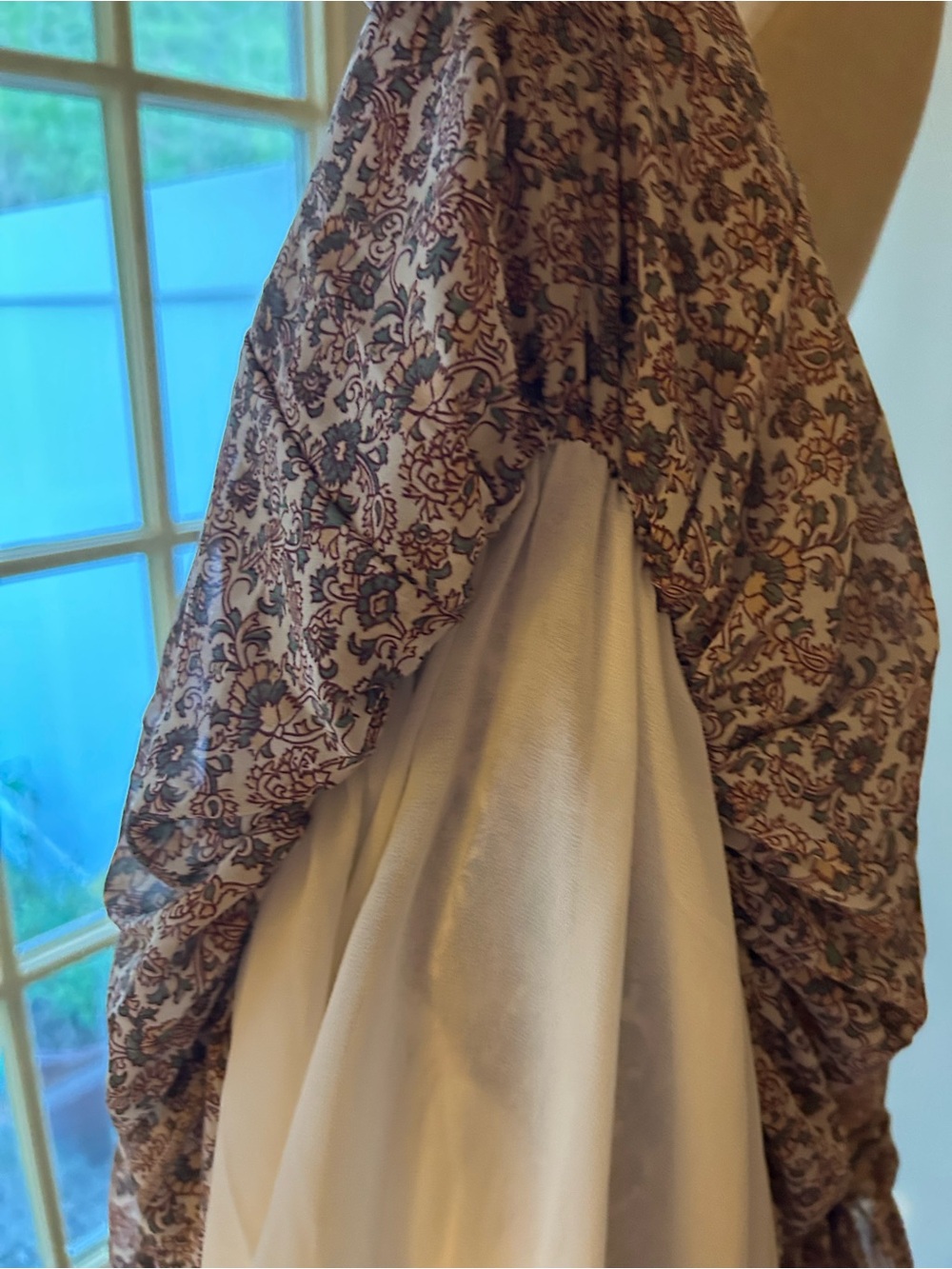 o.p.t Pink Lea romantic floral lightweight mini dress. Garden parties, outings. - Picture 5 of 9